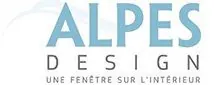 Alpes Design logo, une fenêtre sur l'intérieur